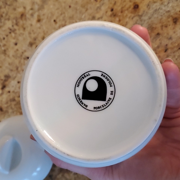 2/20$ Danesco porcelaine de pologne cups and sugar bowl - Picture 13 of 13